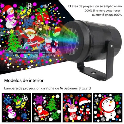 Proyector Laser Figuras De Navidad