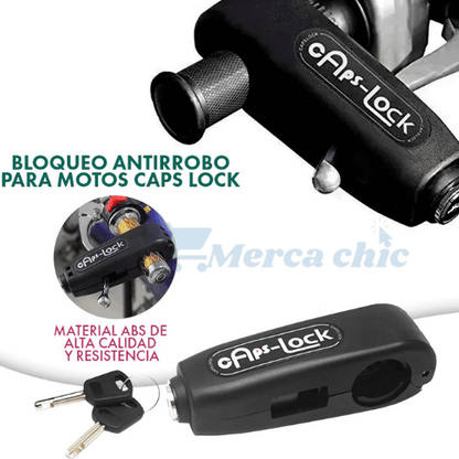 Candado para Moto Caps Lock ®