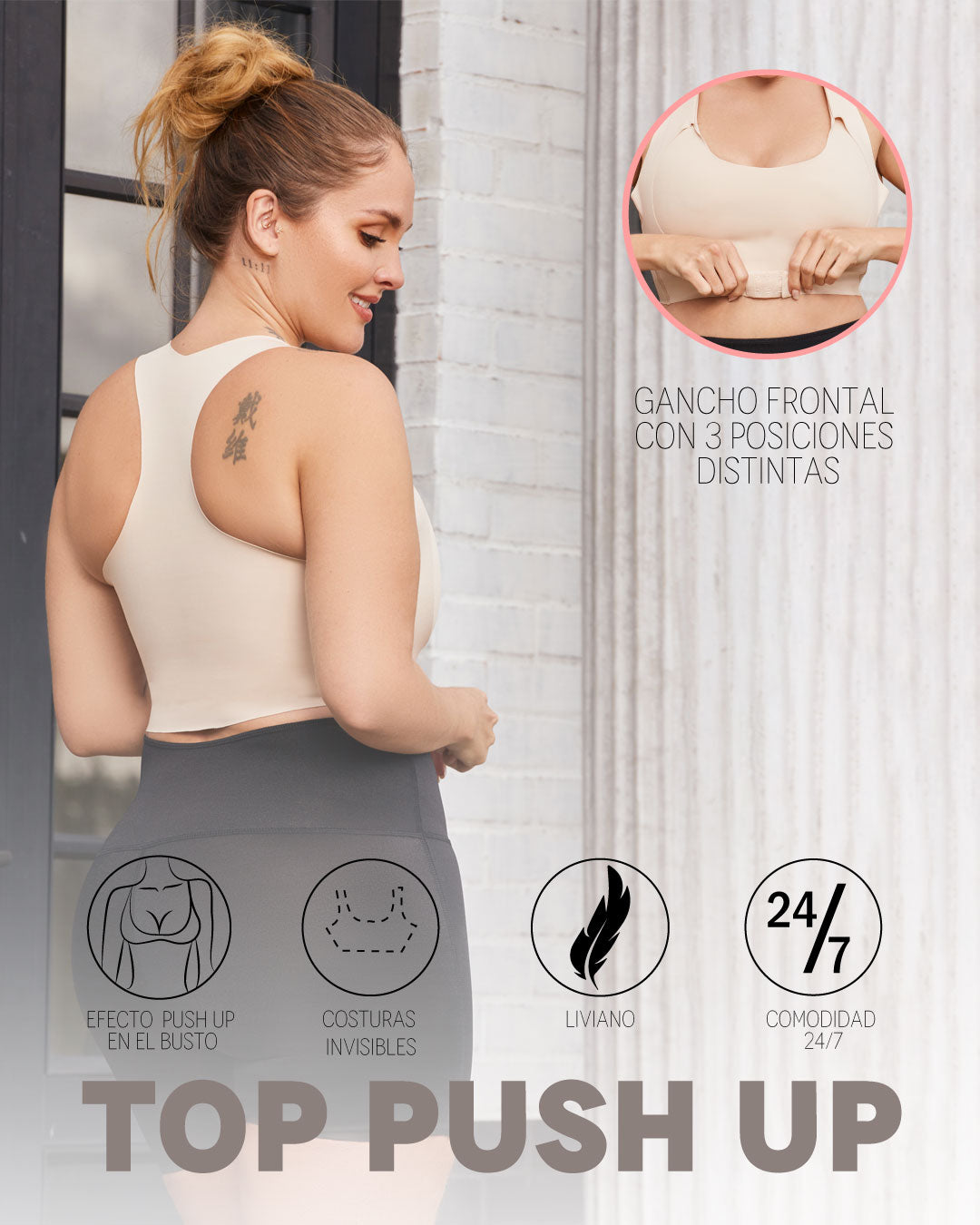 Top corrector de postura  Bralette ®